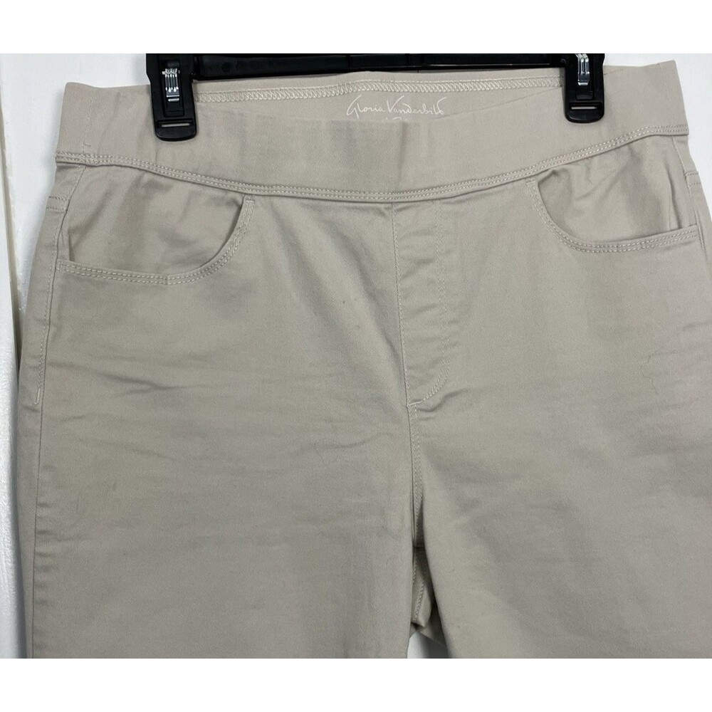 Gloria Vanderbilt All Around Slimming Tan Pants Size 10 - Picture 2 of 7